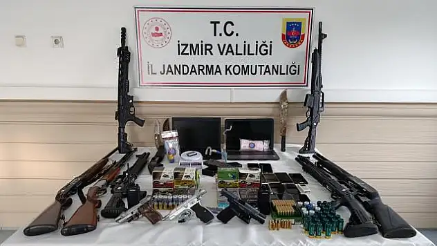 Torbalı ve Bayındır'da silahlı suç örgütü çökertildi