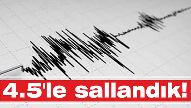 Torbalı’da deprem paniği!