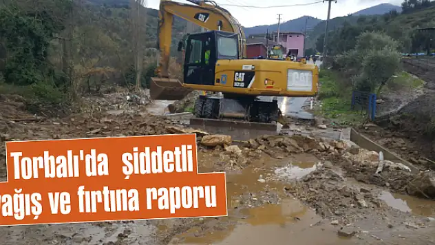 Torbalı'da metrekareye 125,7 kilogram yağmur düştü!