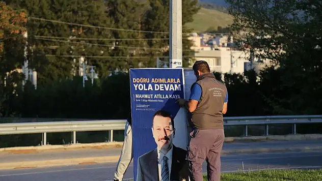 TORBALI'DA YAPILAN İTİRAZ SONUCU AFİŞLERİN KALDIRILMASINA KARAR VERİLDİ.