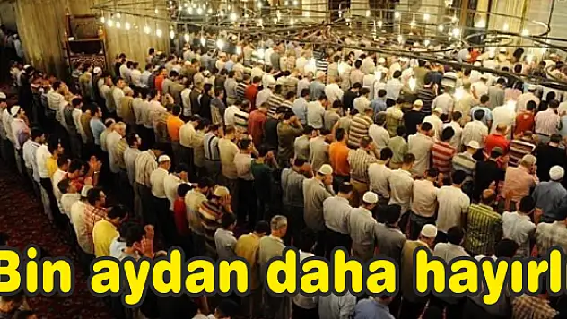 Torbalı'daki camilerde kandil yoğunluğu