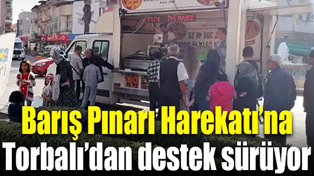 Torbalı’dan destek sürüyor