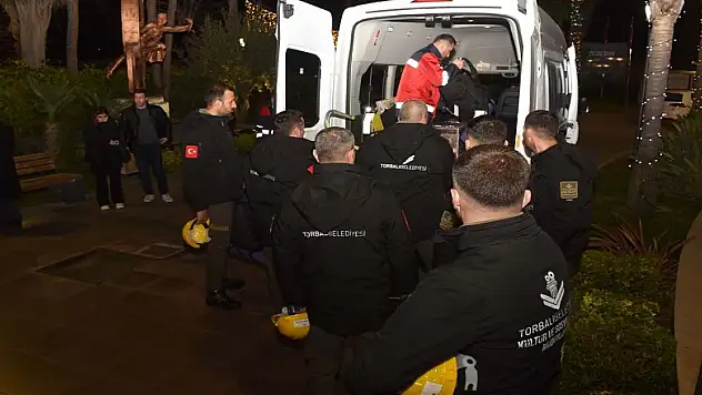 TORBALI’DAN HATAY’A İKİNCİ EKİP YOLA ÇIKTI