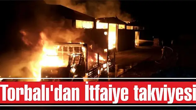 Torbalı’dan İtfaiye takviyesi