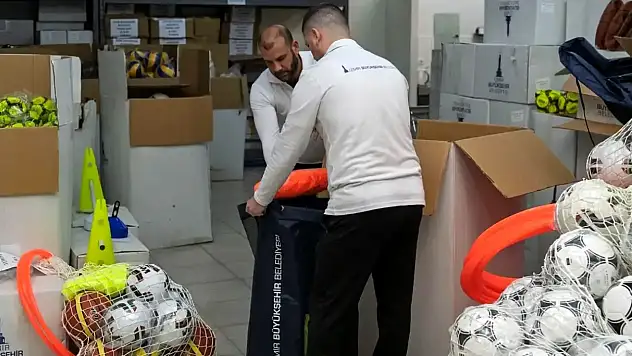 Torbalıgücü başta olmak üzere kulüplere ekipman desteği