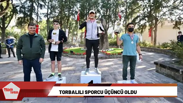 Torbalılı sporcu üçüncü oldu