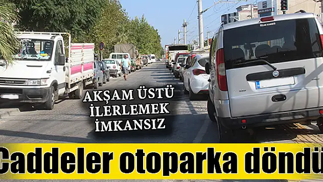 Trafik çilesi bitmiyor
