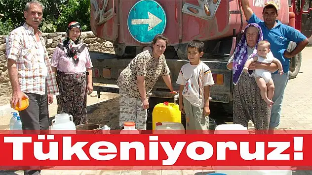 Tükeniyoruz