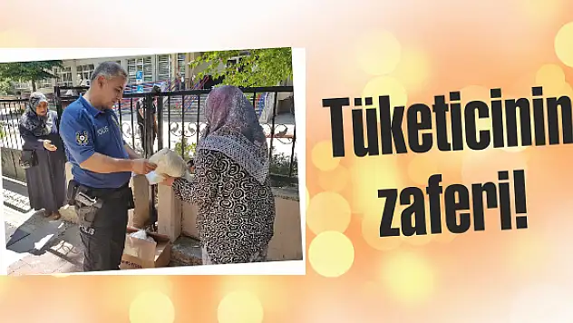 Tüketicinin zaferi!
