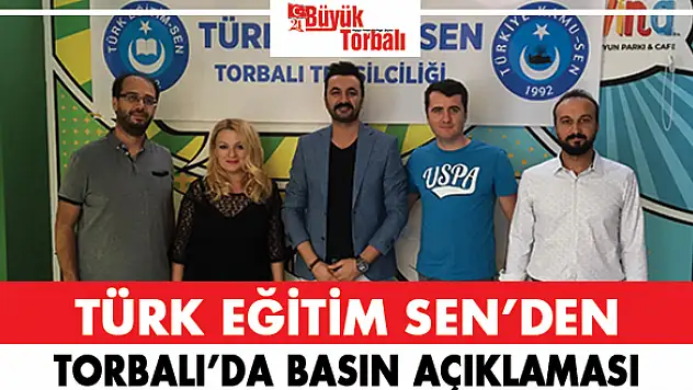Türk Eğitim Sen'den basın açıklaması