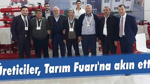 Üreticiler, Tarım Fuarı'na akın etti