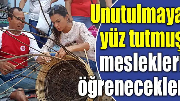 Ustalar çıraklarla buluşuyor