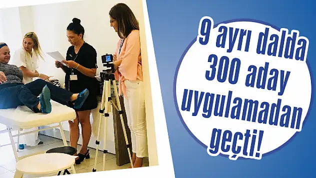 Uygulamalı sınavlar saniye saniye kaydedildi