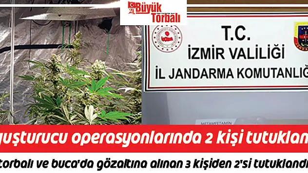 Uyuşturucu operasyonlarında 2 kişi tutuklandı