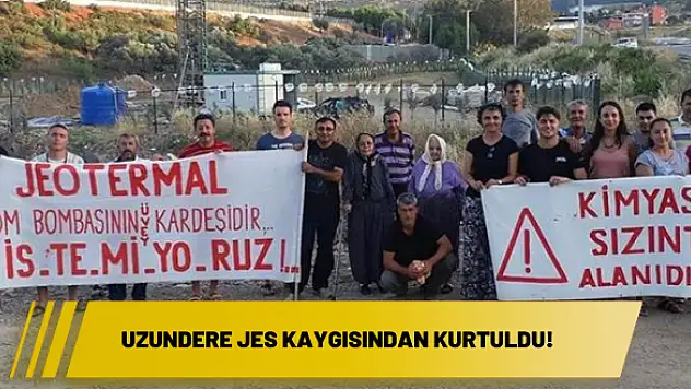 Uzundere JES kaygısından kurtuldu!