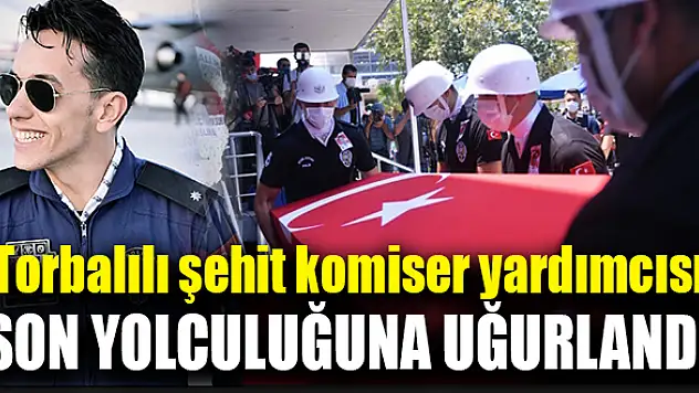 Van’da şehit olan Komiser Yardımcısı Semih Güzelay, son yolculuğuna uğurlandı