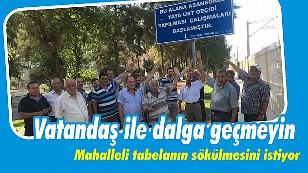 Vatandaş ile dalga geçmeyin