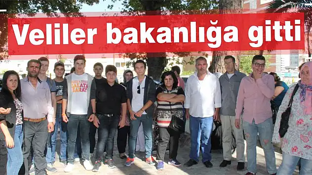 Veliler bakanlığa gitti