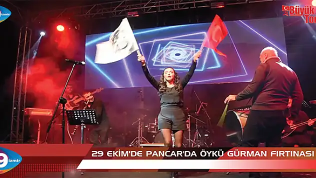 VİDEO HABER – 29 Ekim’de Pancar’da Öykü Gürman fırtınası esti