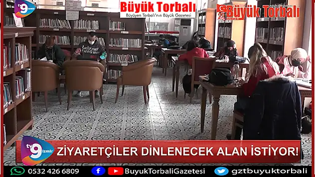 VİDEO HABER – Misafirler dinlenecek alan istiyor