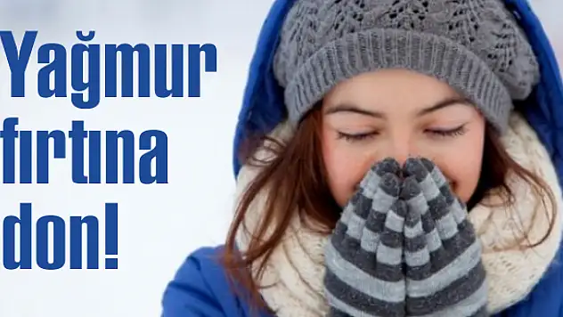 Yağmur, fırtına, don!
