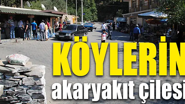 Yakıtı biten yandı