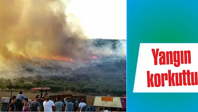Yangın korkuttu