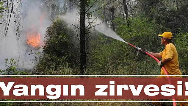 Yangın zirvesi!