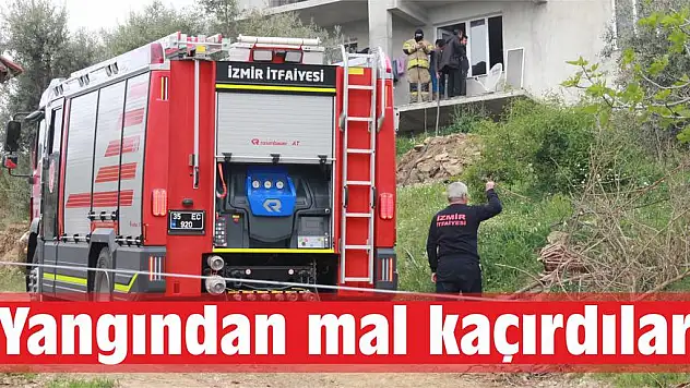 Yangından mal kaçırdılar