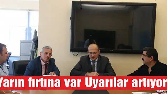 Yarın fırtına var Uyarılar artıyor!