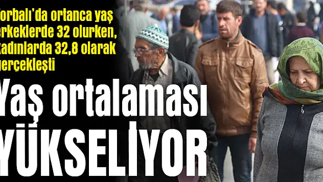 Yaşlanıyoruz!
