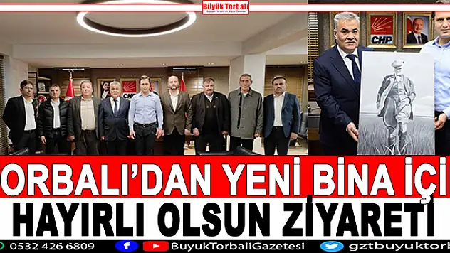 Yeni bina için hayırlı olsun ziyareti