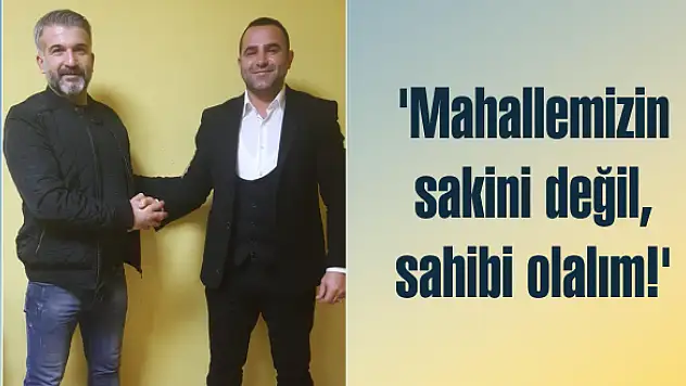 'Yeşilköy, yaşanılabilir bir mahalle oldu'
