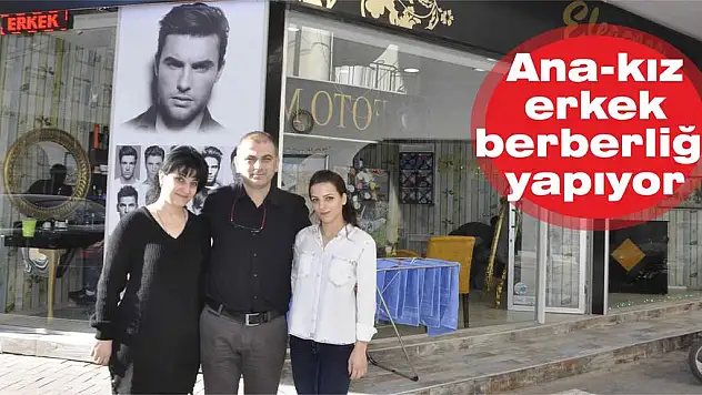 Yüksek topuklu erkek berberi