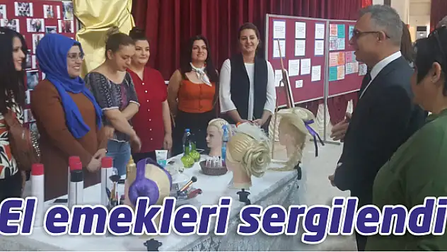 Yüzlerce çalışma sergileniyor