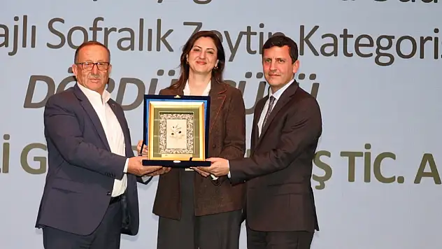 Zeytin ve zeytinyağı ihracatının yıldızları belli oldu