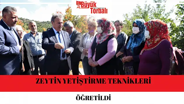 Zeytin Yetiştirme Teknikleri öğretildi