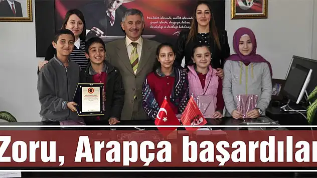 Zoru, Arapça başardılar