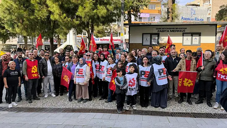 Atamay işçileri kazanımlarını kutladı