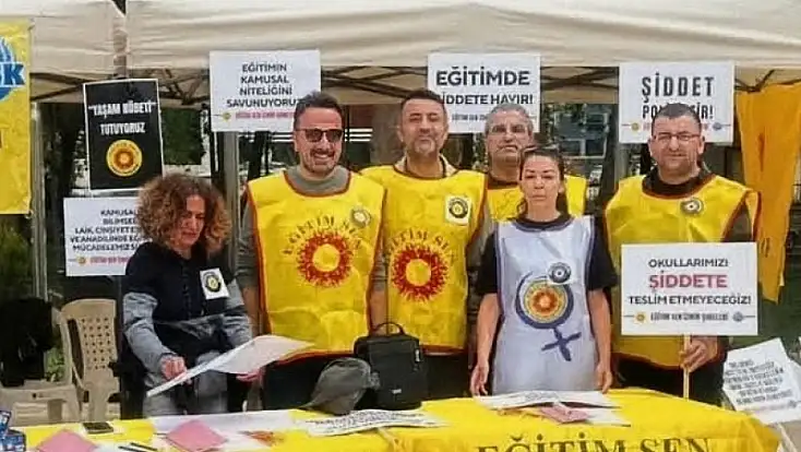 Torbalı’da eğitimcilerden “Yaşam Nöbeti”: Şiddete karşı tepki büyüyor