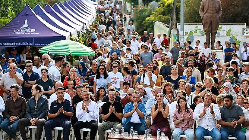 Coğrafi işaretli Osmancık üzümü Gökçealan'da şenlikle tanıtıldı