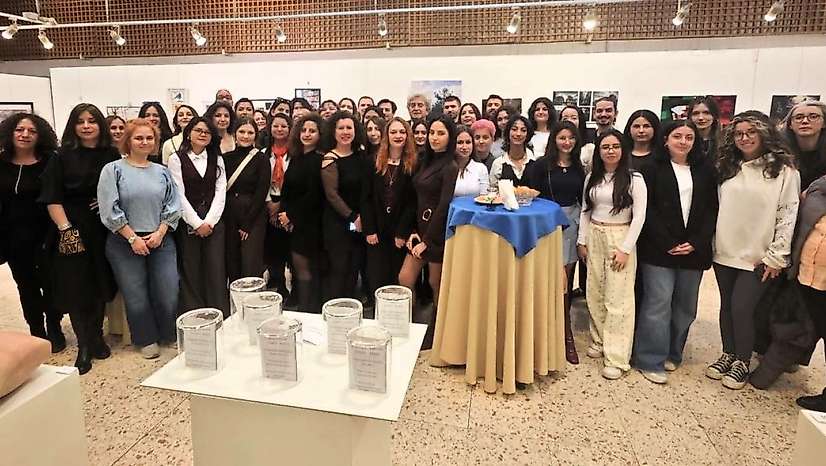 DEÜ'de genç sanatçıların 'SERÜVEN'i sanatseverlerle buluştu