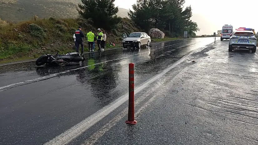 Germencik'te trafik kazası