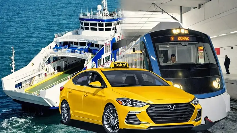 İzmir'de toplu ulaşıma ve taksilere zam gündemde