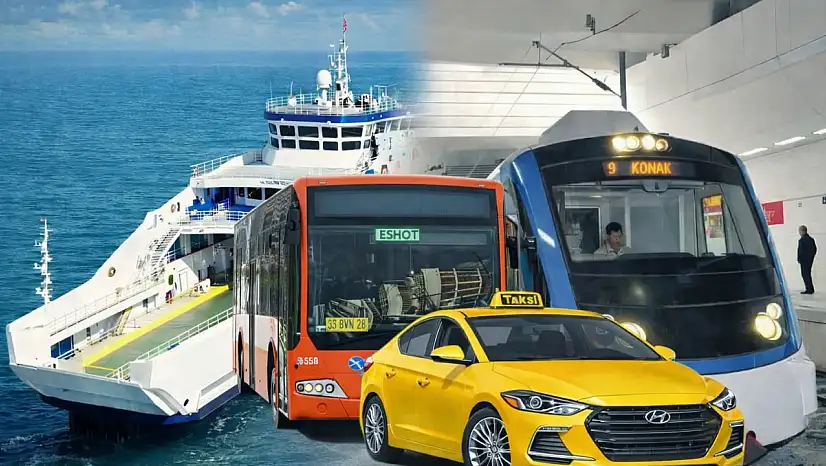 İzmir'de ulaşımda büyük artış!