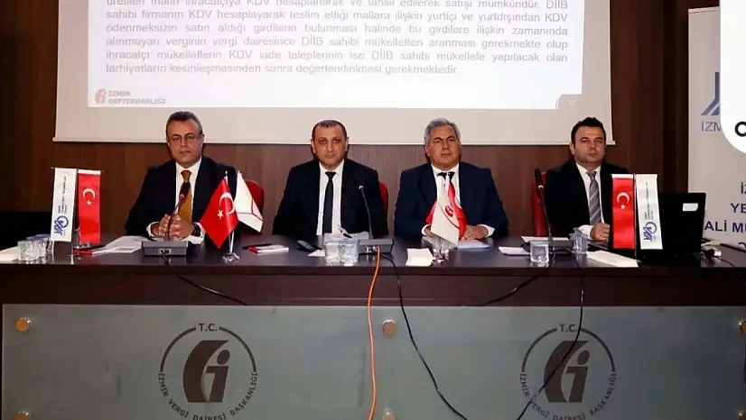 İzmir Defterdarlığı ile İzmir YMMO'dan ortak toplantı: KDV iadeleri masaya yatırıldı