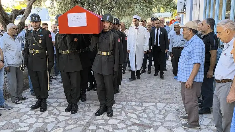 Kıbrıs gazimiz son yolculuğuna uğurlandı