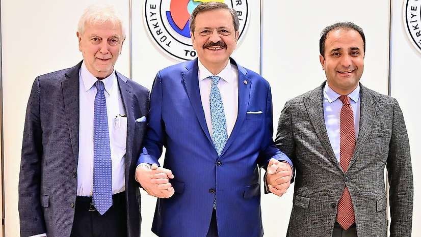 Olgun'dan TOBB Genel Kurulu'nda önemli görüşmeler