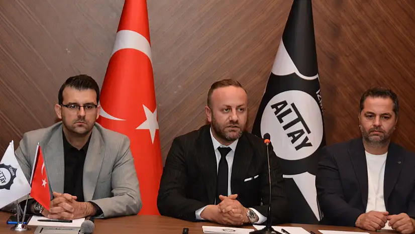 Sinan Kanlı Altay Spor Kulübü Başkanlığı'na adaylığını açıkladı
