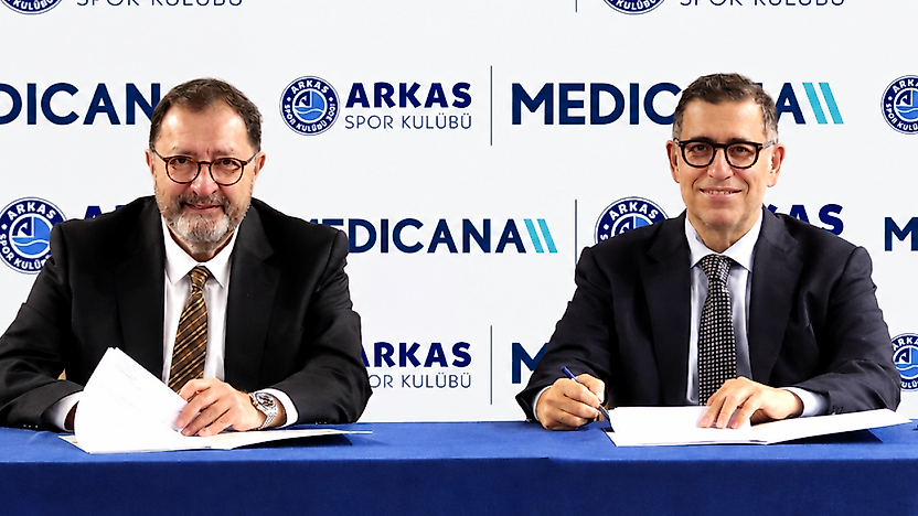 Arkas Spor'un sağlık güvencesi yine Medicana İzmir